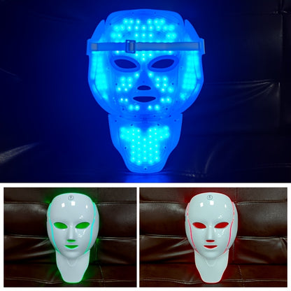 LEVURA™ 7-цветна LED маска /лице и шия/