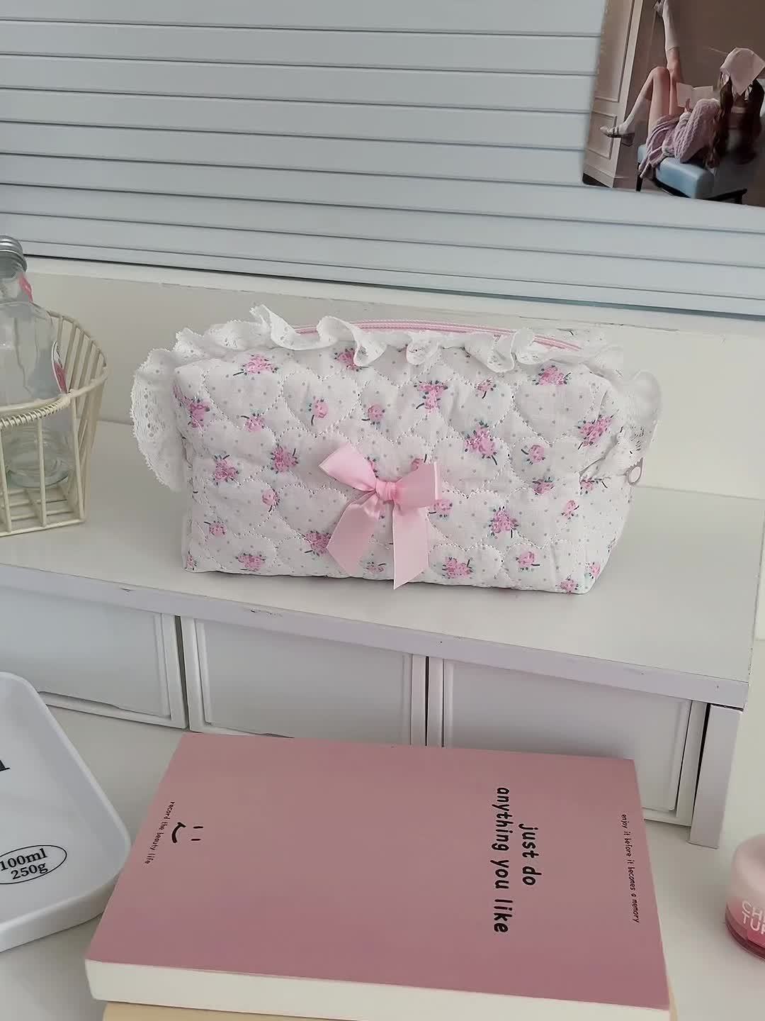 🌸 Несесер за грим — Pink Blossom Edition 💕