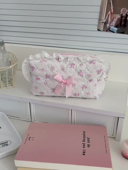 🌸 Несесер за грим — Pink Blossom Edition 💕