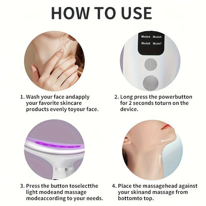 Levura™ 7-in-1 LED уред за скулптуриране на лице и шия