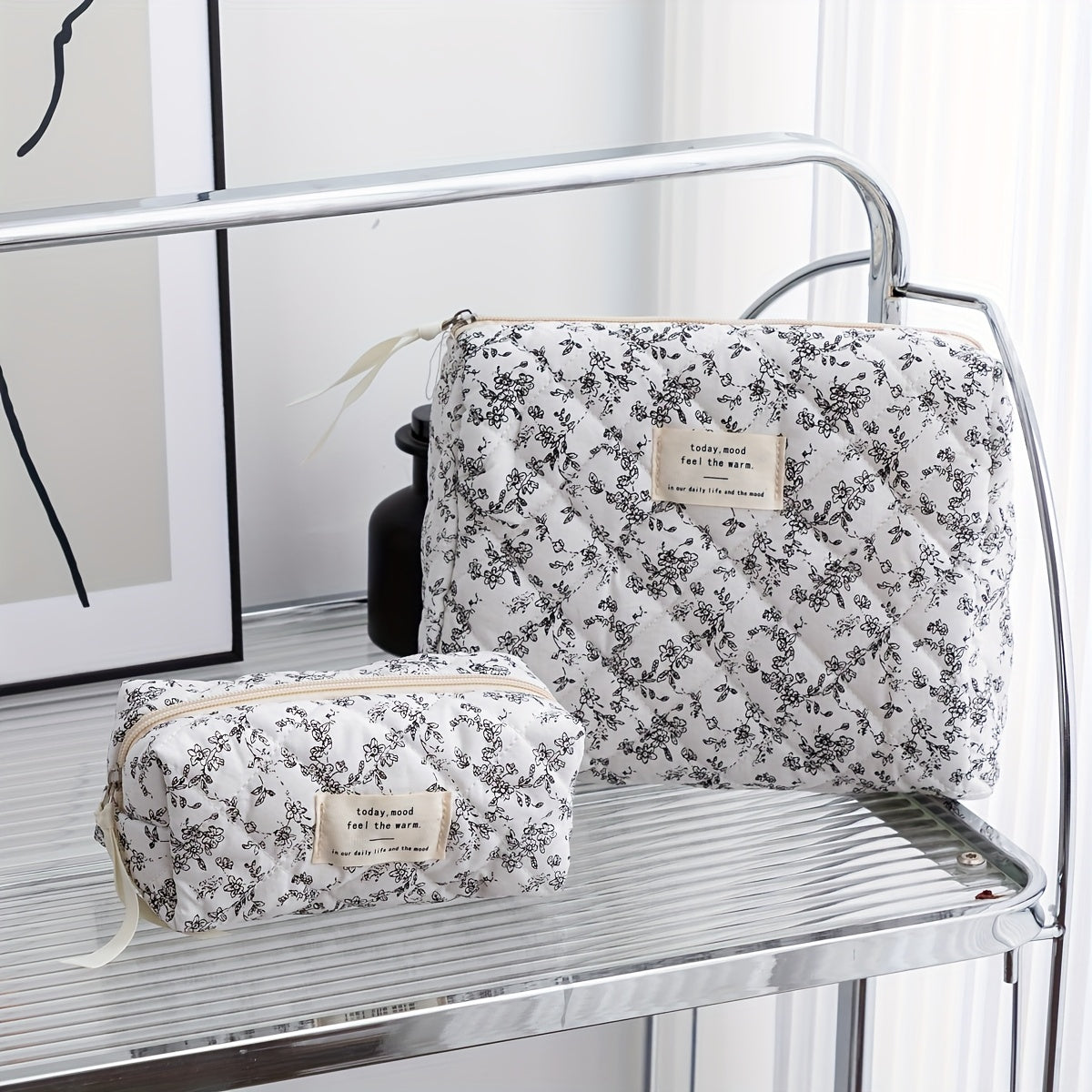 Комплект несесери за грим (3 броя) — Soft Floral Edition