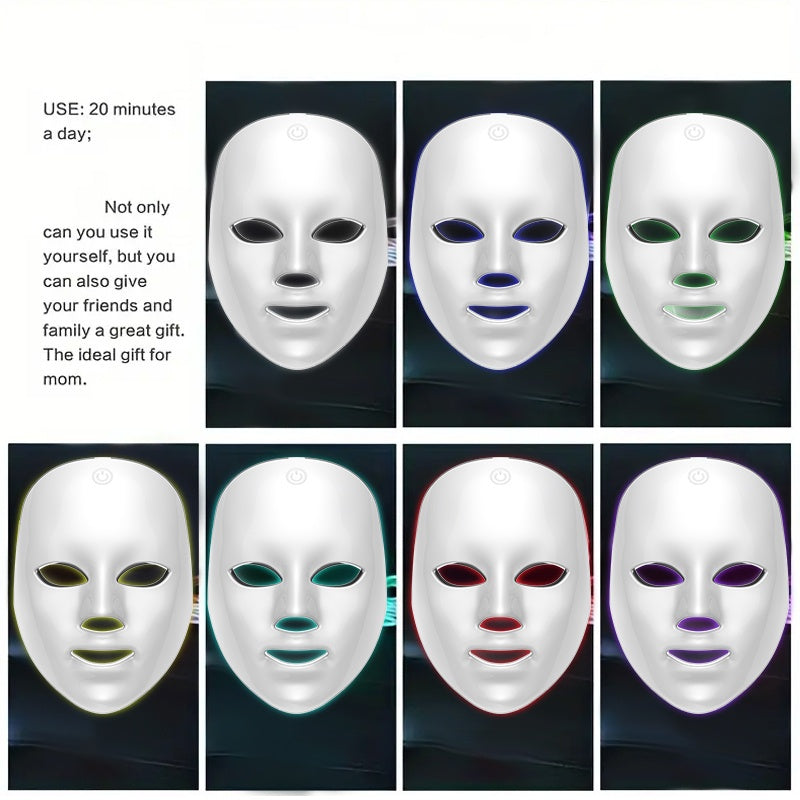 LEVURA™ 7-цветна LED маска /лице/