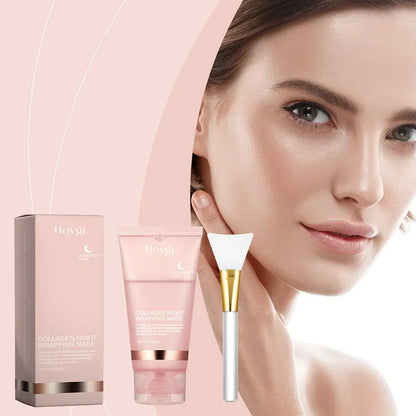 🌙 Collagen Overnight Wrapping Peel-Off Facial Mask