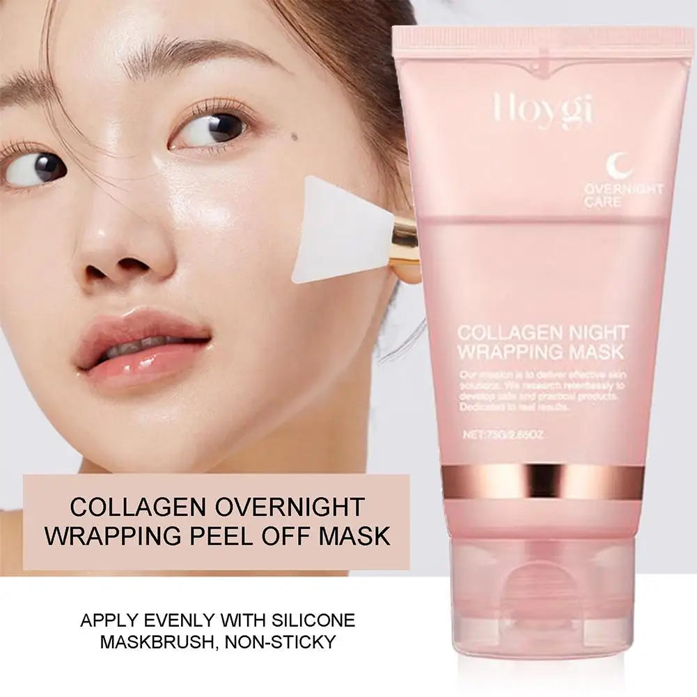 🌙 Collagen Overnight Wrapping Peel-Off Facial Mask