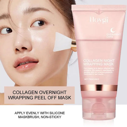 🌙 Collagen Overnight Wrapping Peel-Off Facial Mask