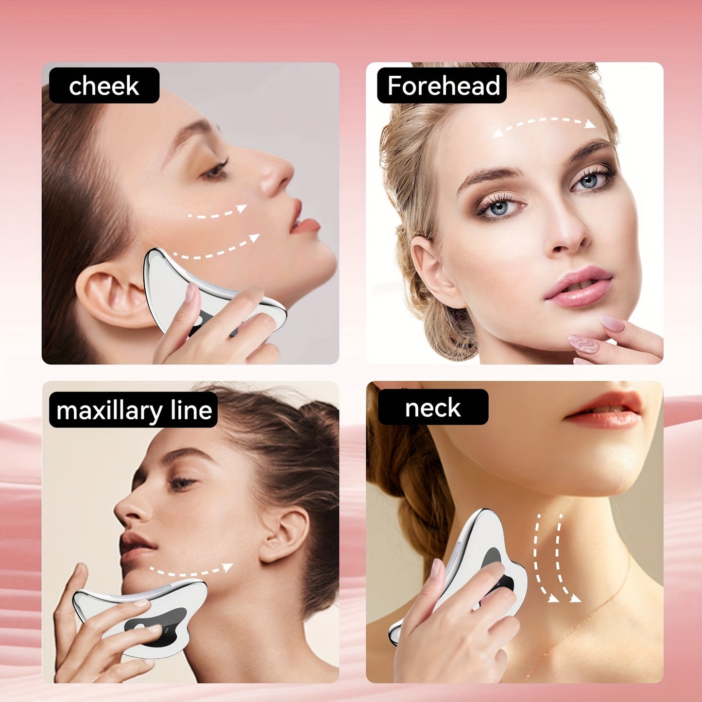 Levura™ Gua Sha уред за скулптуриране и ревитализация на кожата