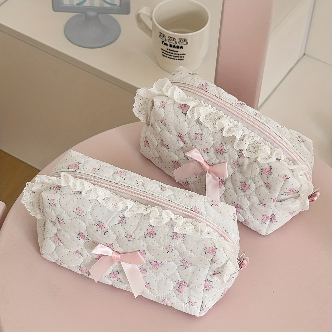 🌸 Несесер за грим — Pink Blossom Edition 💕