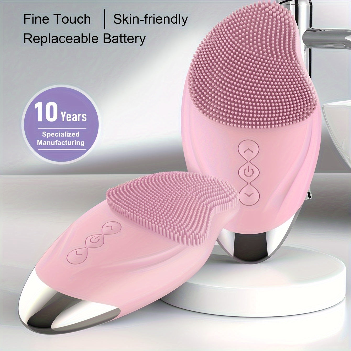 Levura™ загряваща сонна четка за лице с функция за масаж на околоочния контур“