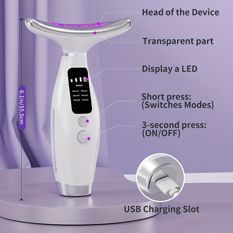 Levura™ 7-in-1 LED уред за скулптуриране на лице и шия